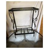 Ornate Metal Shelf Stand 10.5'x22'x30'
