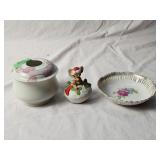 (3) Piece Glass Lot
