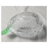 1977 Avon Mothers Day Fostoria Egg 3.25'H×4.5'W