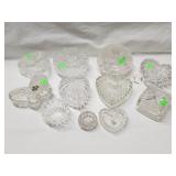 (11)Piece Glass Including Trinket Dishes w/Lids