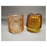 Vintage Indiana glass jam jar no lid and