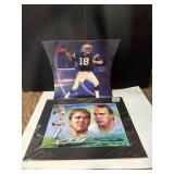 Eli &Peyton Manning Picture Matted 15.5'x11.5'