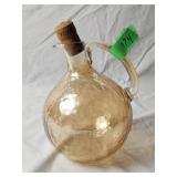 Glass Globe Pitcher 7.5'H×6'D