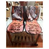 (2) Decorative Horse-Themed Automotive Seat Coves