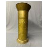 Vtg 5Kan Copper Brass Coal Scuffle Umbrella Stand