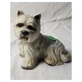 Ceramic Dog Figure 7'H×7'Lx4'W