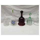 (5) Glass Bell Lot