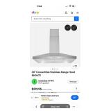 Range Hood 30' Convertible Stainless Steel