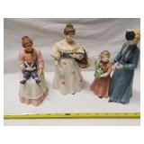 (3) Homco Figurines 8'H