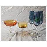 (5) Assorted Glass Lot