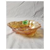 Indiana Marigold Carnival Glass 7.25'D×2'H