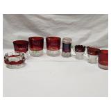 (8) Piece Vintage Glass Lot