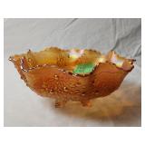 Unmarked Fenton Marigold Bowl 10'D×3.5'H