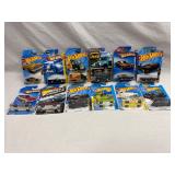 (12) Matchbox & Hot Wheels Replica Toys NIP