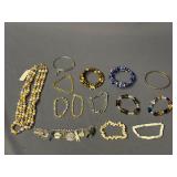 Multi Strand Beaded Necklace & Assorted Bracelets