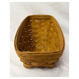 Longaberger Small Vegetable Basket 6.5'x7'x10.5'