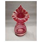 Vintage Fenton Art Glass Jack-in-the-Pulpit vase
