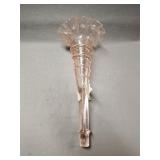 Victorian Pink Depression Glass Epergne 8 1/4'