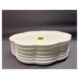 (6) Vintage Indiana Colony Milk Glass
