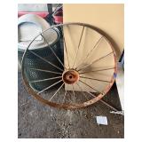 Antique Steel Wheel 44'