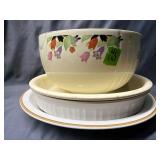 Baking Dish & Bowl assortment