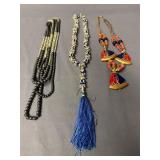 (3) Beaded Necklaces