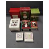 Hallmark keepsake ornaments, avon
