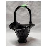 Tiara Glass Black Basket 8'H×6'W×4.5'L