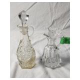 (2) Glass Cruets