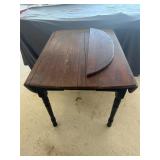 Vintage Wood Drop Leaf Table 38ï¿½x 54ï¿½