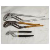 (3) Slip Joint Pliers