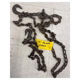 12ï¿½ Twisted Chain w/Hooks