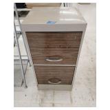 2 drawer metal file cabinet 15' x 14' x 30'