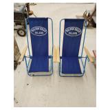 Pair of hilton head island beach chairs