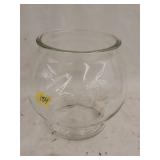 Glass Fish Bowl 6.5'Dx8'H