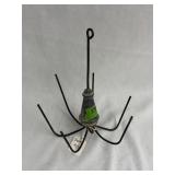Vintage 6- Prong Lead Hook 9ï¿½ tall
