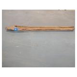Antique wooden maple sap spout 20' long