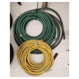 2 Garden hoses, one is missing male end