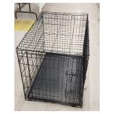 Large Metal Collapsible Pet Crate 36'Lx23'Wx26'H