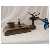 Antique Cast Iron Countertop Platform Scale