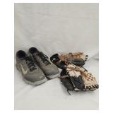 Nike Size 10.5 (2)Rawlings 10' Gloves