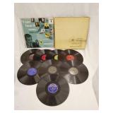 Vinyl record assortment