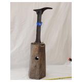Antique Cobblers Shoe Anvil 24.5'H