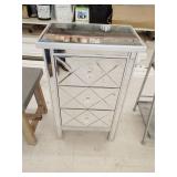 Mirrored 3 Drawer Living Room Chest Cabinet