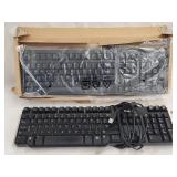 (1)New Dell Keyboard & (1)Used Dell Keyboard