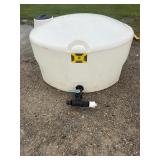 Ace Roto-Mold 300gal Water tank with shutoff valve