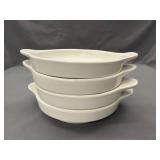 (4) Don Euro Classics Vintage White Bowl Set 5.5ï¿½