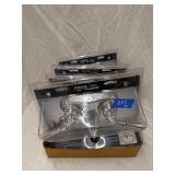 (4) Aqua Plumb Chrome Finish Bathroom Faucets