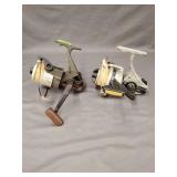 2 fishing reels, Shakespeare alpha 2100B,