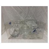 Glass assortment - Rose Bowls ï¿½ Candy Dish